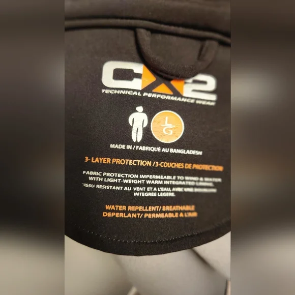 CX2 Black Technical Performance Jacket - Picture 6 of 8